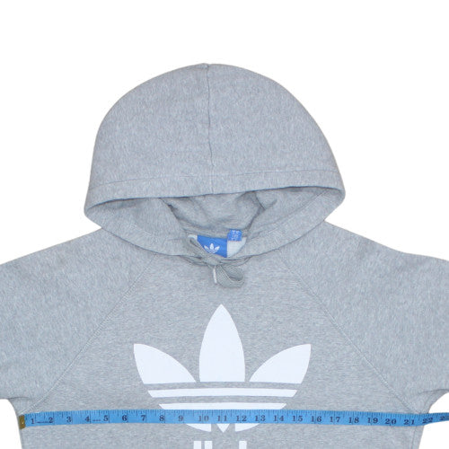 Mens UK Size M adidas Grey Pullover Hoodie