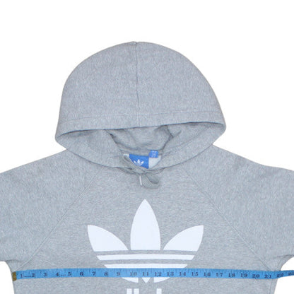 Mens UK Size M adidas Grey Pullover Hoodie
