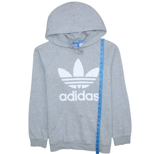 Mens UK Size M adidas Grey Pullover Hoodie