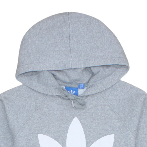 Mens UK Size M adidas Grey Pullover Hoodie