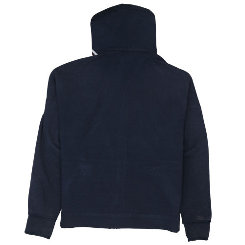 Mens UK Size M adidas Blue Full Zip Hoodie