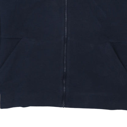 Mens UK Size M adidas Blue Full Zip Hoodie