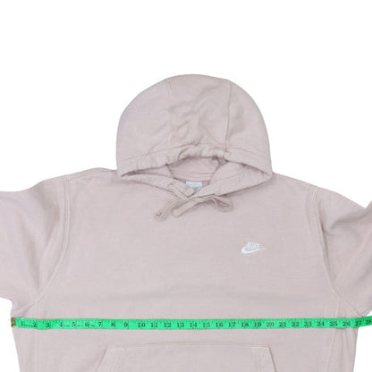 Womens UK Size L Nike Beige Pullover Hoodie