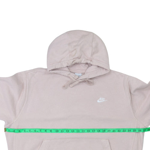 Womens UK Size L Nike Beige Pullover Hoodie