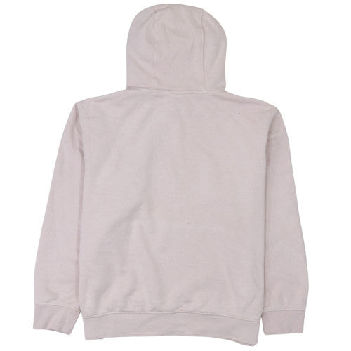 Womens UK Size L Nike Beige Pullover Hoodie