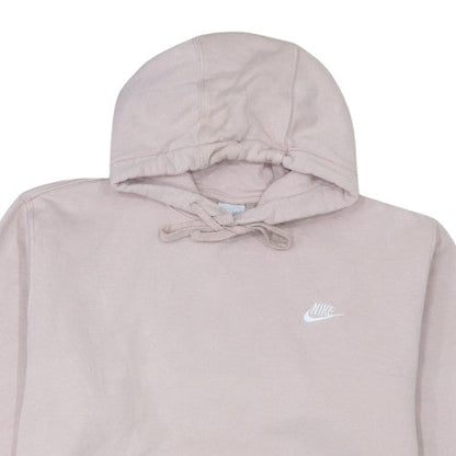 Womens UK Size L Nike Beige Pullover Hoodie