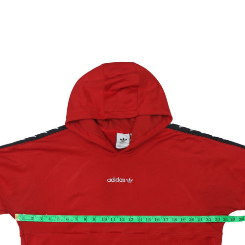 Mens UK Size XL adidas Red Pullover Hoodie