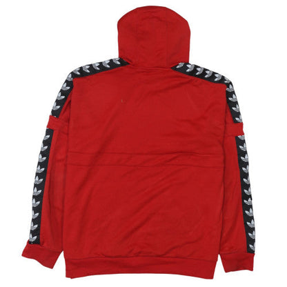 Mens UK Size XL adidas Red Pullover Hoodie
