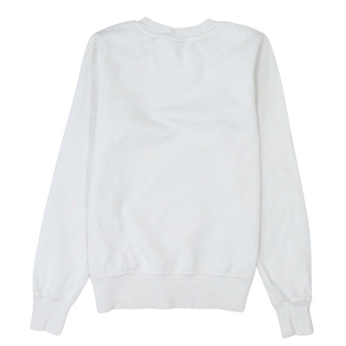 Womens UK Size S Champion White Pullover Sweatshirt