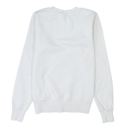 Womens UK Size S Champion White Pullover Sweatshirt