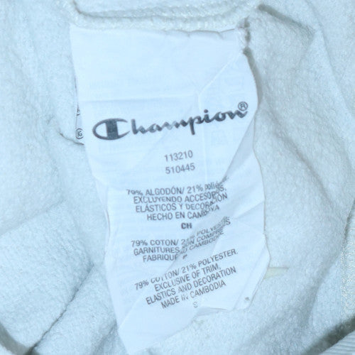 Womens UK Size S Champion White Pullover Sweatshirt