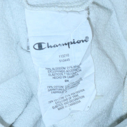 Womens UK Size S Champion White Pullover Sweatshirt