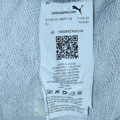 Mens UK Size XL PUMA Grey Full Zip Hoodie