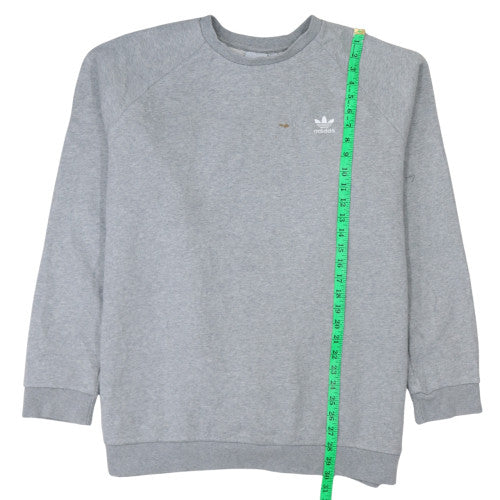 Mens UK Size XL adidas Grey Pullover Sweatshirt