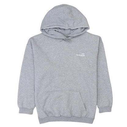 Womens UK Size 10 adidas Grey Pullover Hoodie