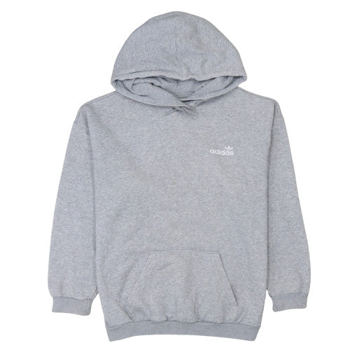 Womens UK Size 10 adidas Grey Pullover Hoodie