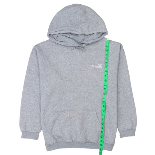 Womens UK Size 10 adidas Grey Pullover Hoodie