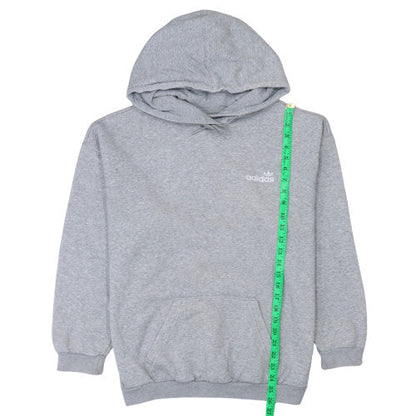 Womens UK Size 10 adidas Grey Pullover Hoodie