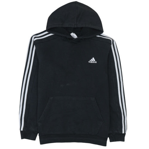 Mens UK Size M adidas Black Pullover Hoodie