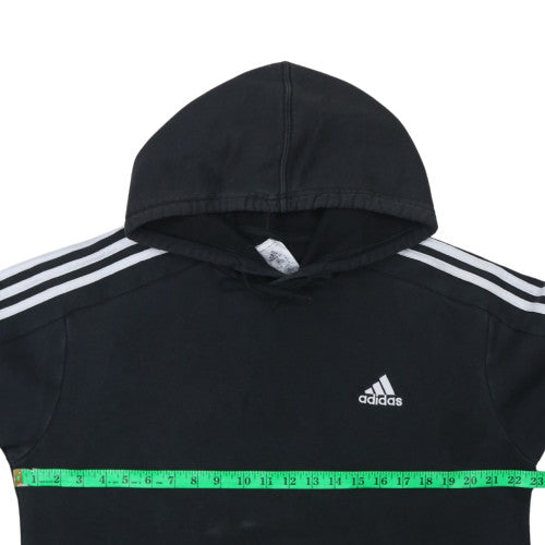 Mens UK Size M adidas Black Pullover Hoodie