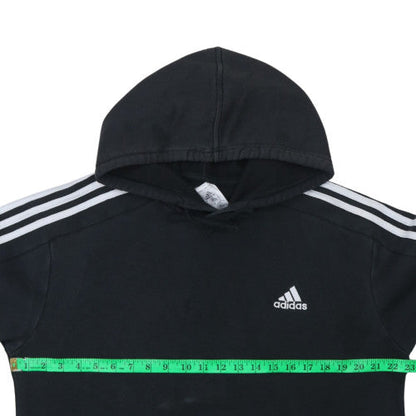 Mens UK Size M adidas Black Pullover Hoodie