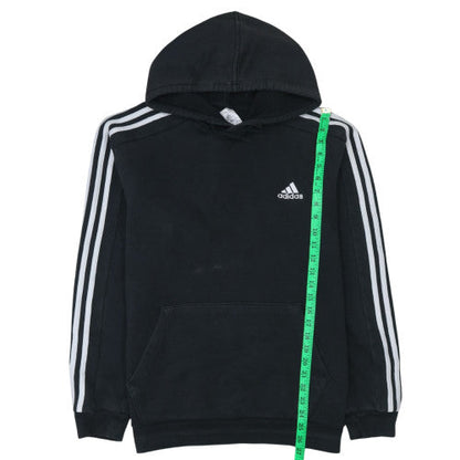 Mens UK Size M adidas Black Pullover Hoodie