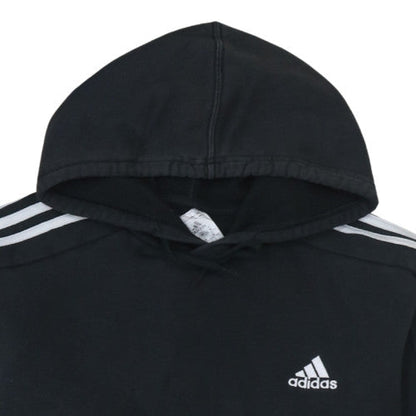 Mens UK Size M adidas Black Pullover Hoodie