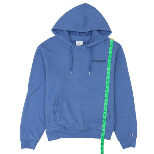 Mens UK Size M Champion Blue Pullover Hoodie