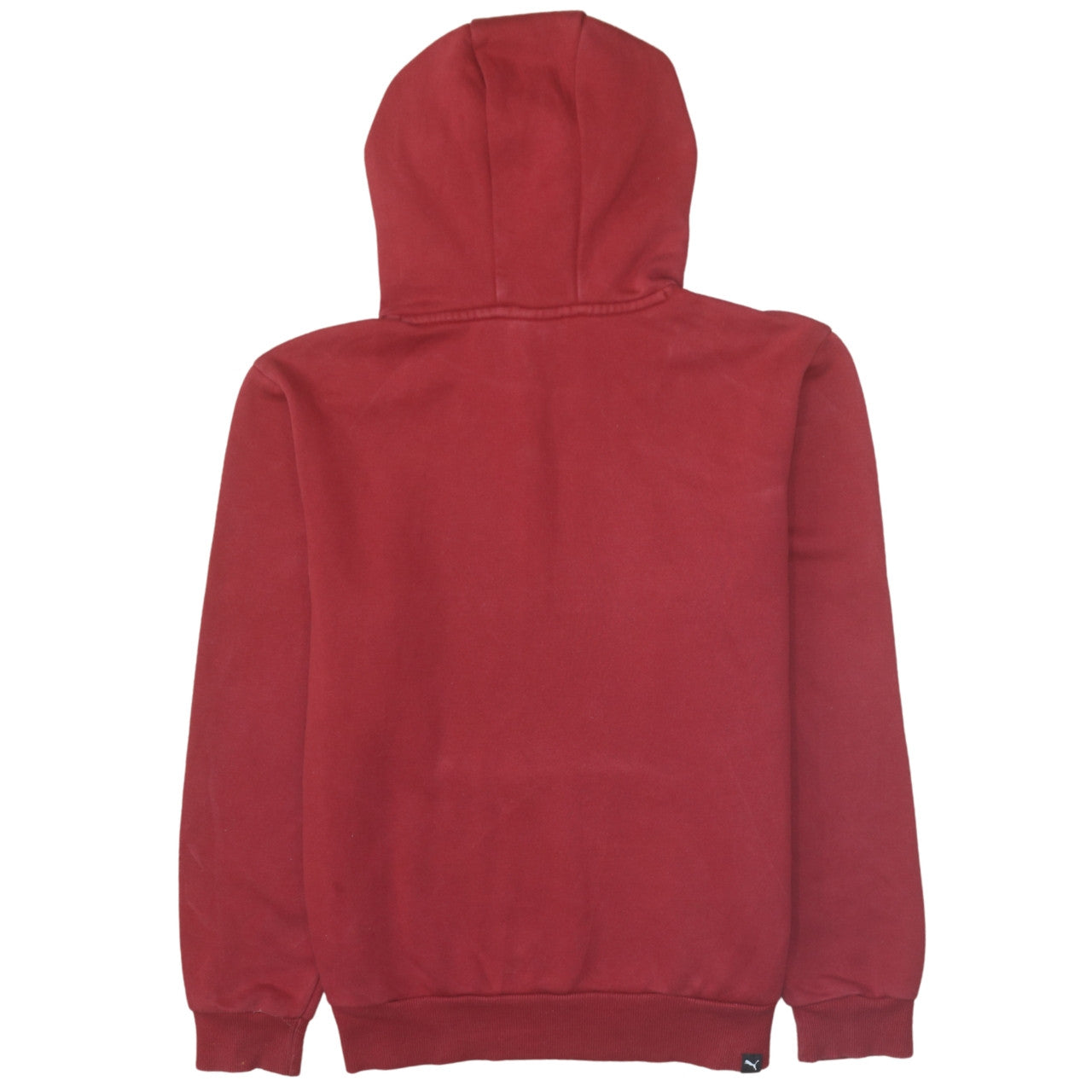 Mens UK Size S PUMA Red Pullover Hoodie