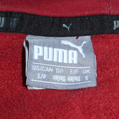 Mens UK Size S PUMA Red Pullover Hoodie