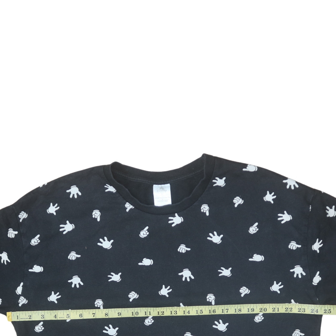 Womens UK Size 14 Disney Black Pullover Sweatshirt