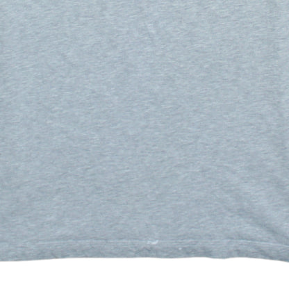 Adidas Men's Grey Crew Neck Short Sleeve Sports T-Shirt Medium