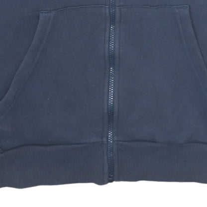 Mens UK Size L Umbro Blue Full Zip Hoodie