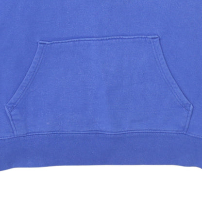 Womens UK Size XL The North Face Blue Pullover Hoodie