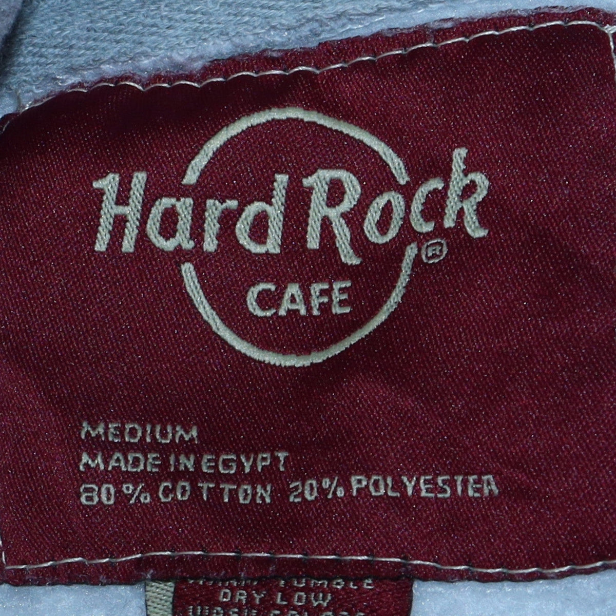 Womens UK Size M Hard Rock Cafe Grey Pullover Hoodie