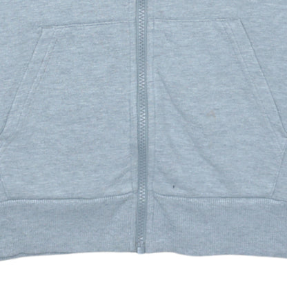 Converse Boys Grey Full Zip Logo Hoodie 12-13 Years