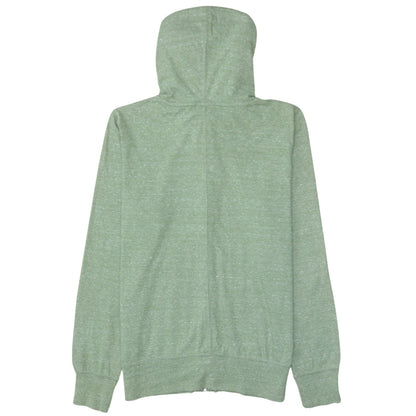 Womens UK Size M Nike Green Full Zip Hoodie