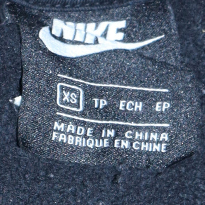 Womens UK Size XS Nike Black Pullover Hoodie