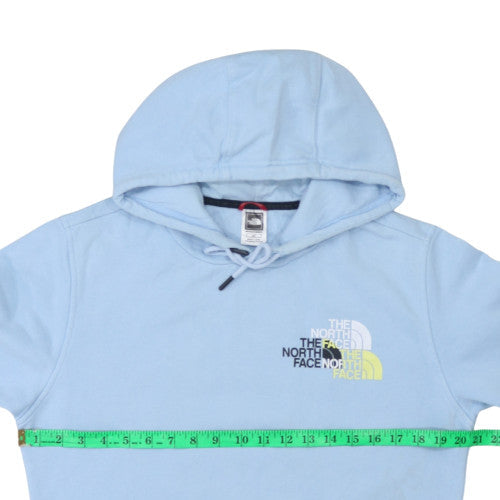 Mens UK Size S The North Face Blue Pullover Hoodie