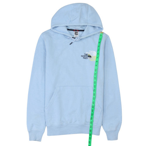 Mens UK Size S The North Face Blue Pullover Hoodie