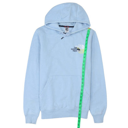 Mens UK Size S The North Face Blue Pullover Hoodie