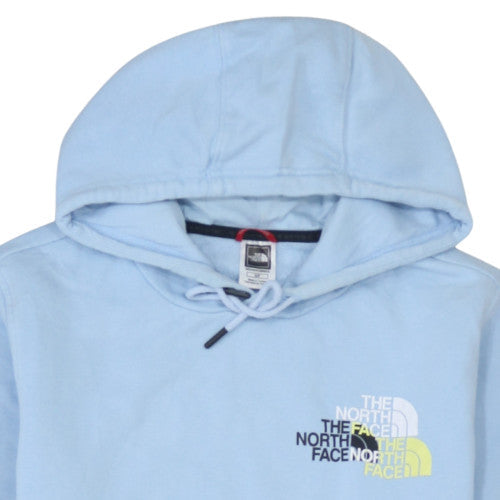 Mens UK Size S The North Face Blue Pullover Hoodie