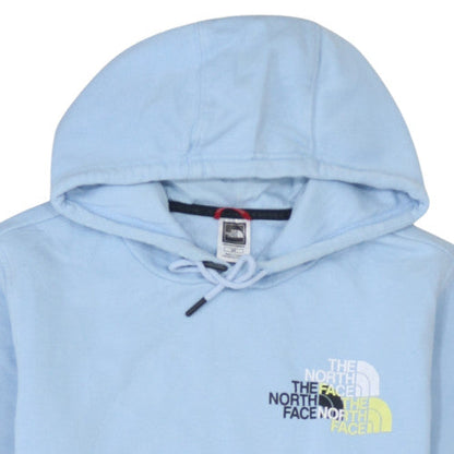 Mens UK Size S The North Face Blue Pullover Hoodie