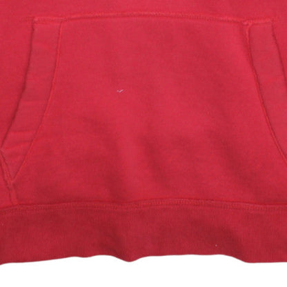 Mens UK Size XL Hollister Red Pullover Hoodie