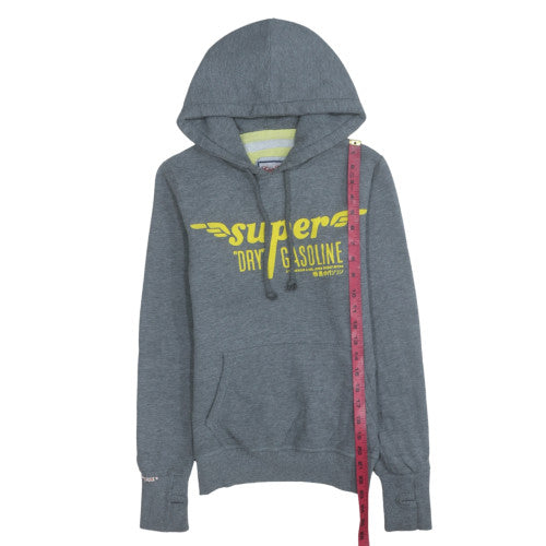 Mens UK Size XS Superdry Grey Pullover Hoodie