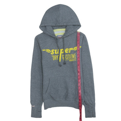Mens UK Size XS Superdry Grey Pullover Hoodie