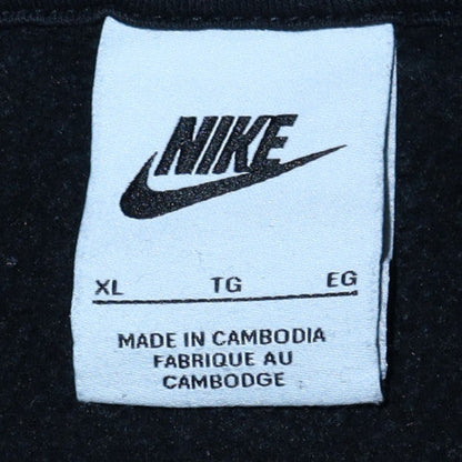Mens UK Size XL Nike Black Pullover Hoodie