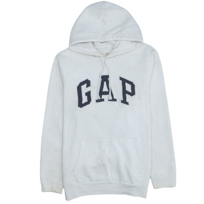 Mens UK Size L Gap White Pullover Hoodie