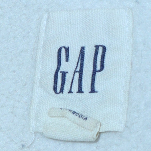 Mens UK Size L Gap White Pullover Hoodie