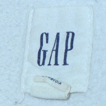 Mens UK Size L Gap White Pullover Hoodie